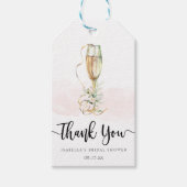 Stiefel & Brautparty Geschenkanhänger (Vorderseite)