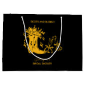 Stiefel & Brautparty Große Geschenktüte (Rückseite)