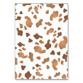 Stiefel & Brautparty, Hochzeitsfeier Tischnummer (Rückseite)