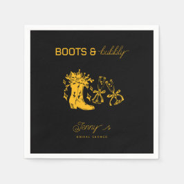 Stiefel & Brautparty Serviette