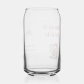 Stiefel & Bubbly Boho Western Brautparty Party Dosenglas (Vorderseite)