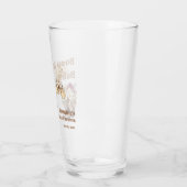 Stiefel & Bubbly Boho Western Brautparty Party Glas (Links)