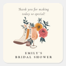 Stiefel & Bubbly Western Brautparty