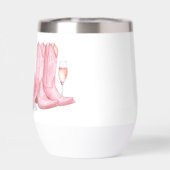 Stiefel & Bubbly Western Cowgirl Pink Brautparty (Rückseite)