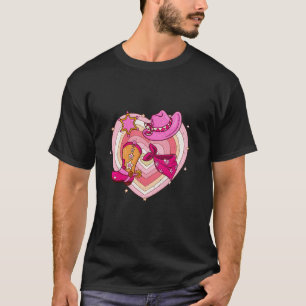 Stiefel Cowboy Western Cowgirl Linedance Lustig Re T-Shirt