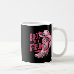 Stiefel für den Western Cowgirl Countr. Kaffeetasse
