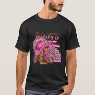 Stiefel für den Western Cowgirl Countr. T-Shirt