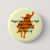 Stiefel, Haps und Cowboy Hats...Button Button (Vorderseite)