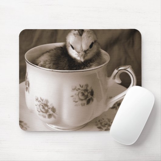 Stiefel in einem Teecup Mousepad (Mit Mouse)