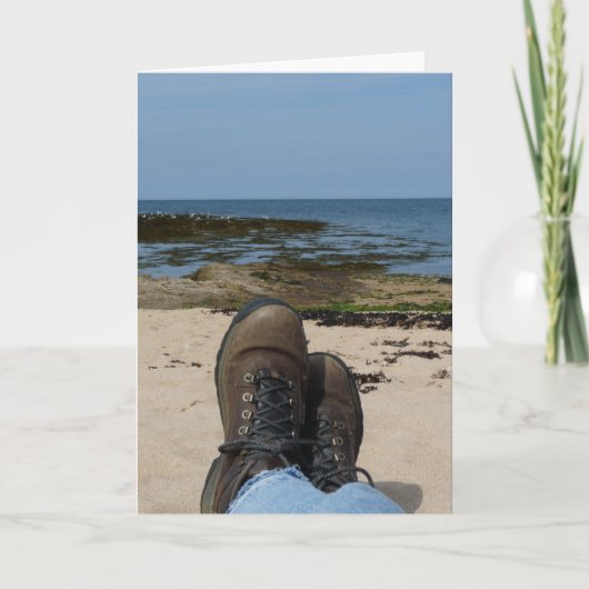 "Stiefel" Karte (Vorderseite)