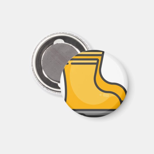 Stiefel Magnet (Vorderseite/Rückseite)