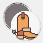 Stiefel Magnet (Vorderseite/Rückseite)