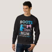 Stiefel oder Bogen, die Nana nicht abwarten kann, Sweatshirt (Vorne ganz)