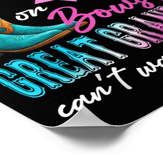 Stiefel oder Bogen Große Oma-Lieben, die Sie Gesch Poster (Ecke)