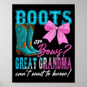 Stiefel oder Bogen Große Oma-Lieben, die Sie Gesch Poster (Vorne)