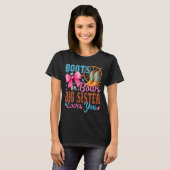 Stiefel oder Bögen Große Schwester liebt dich Gesc T-Shirt (Vorne ganz)