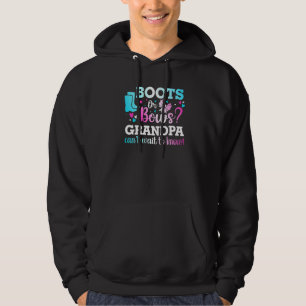 Stiefel oder Bogen Großvater Geschlecht zeigen Kin Hoodie