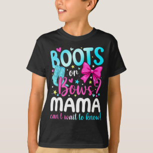Stiefel oder Bögen Mama liebt dich Geschlechtsenth T-Shirt