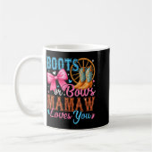 Stiefel oder Bögen Mamaw liebt dich Geschlecht Ent Kaffeetasse (Links)