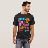 Stiefel oder Bögen Mamaw liebt dich Geschlecht Ent T-Shirt (Vorne ganz)