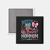 Stiefel oder Bogen MOMOM-Lieben, die Sie Geschlech Magnet (Vorderseite/Rückseite)