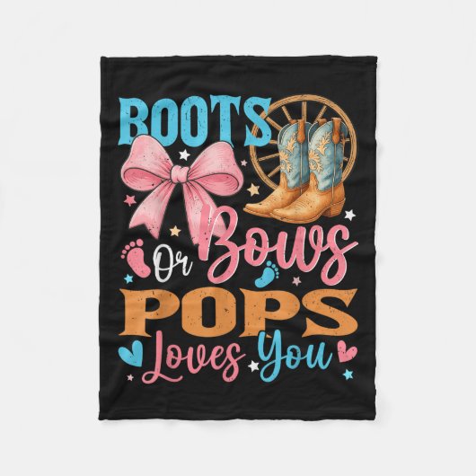 Stiefel oder Bogen PS-Lieben, die Sie Geschlecht o Fleecedecke (Vorderseite)