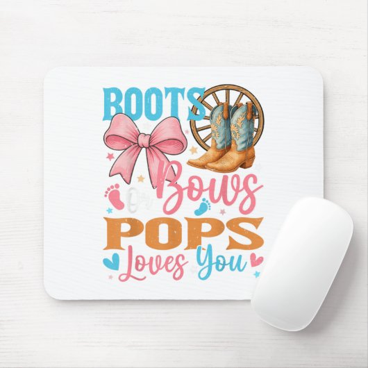 Stiefel oder Bogen PS-Lieben, die Sie Geschlecht o Mousepad (Mit Mouse)