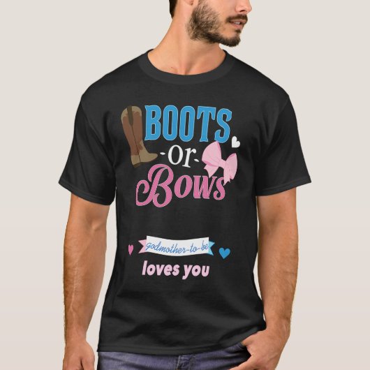 Stiefel oder Bogen werden zu Lieben, die Sie Gesch T-Shirt (Vorderseite)