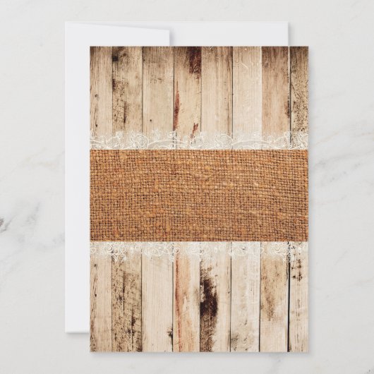 Stiefel- oder Bogengeschlecht decken Einladung auf (Rückseite)