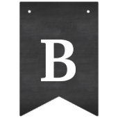 Stiefel oder Bows Gender Reveal Party Baby Shower Wimpelkette (Zweite Fahne)