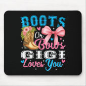 Stiefel oder Bows Gigi Lieben, die Sie Geschlecht  Mousepad (Vorne)