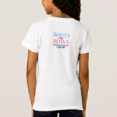 Stiefel oder Schleifen - Geschlecht, das deine Sch T-Shirt (Rückseite)