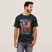 Stiefel oder Schleifen Memaw liebt dich Geschlecht T-Shirt (Vorne ganz)