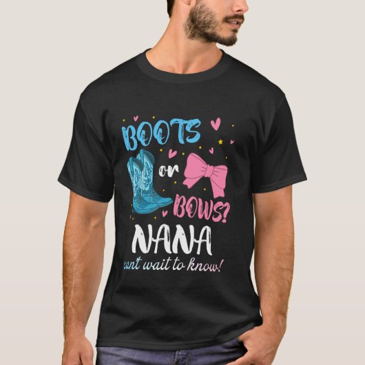 Stiefel oder Schleifen NANA Liebe dich Geschlecht T-Shirt (Vorderseite)