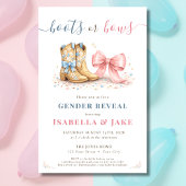 Stiefel oder Schleifen Western Er oder Sie Geschle Flyer