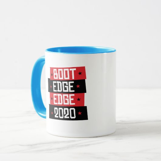 Stiefel-Rand-Rand 2020 Tasse (Vorderseite Links)