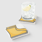 Stiefel Steinuntersetzer (Seitenansicht)