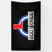 Stiefel Stolz Banner (Vertikal)