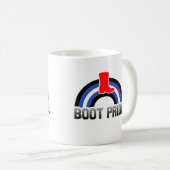 Stiefel-Stolz Kaffeetasse (VorderseiteRechts)