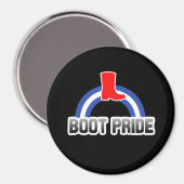 Stiefel-Stolz Magnet (Vorderseite/Rückseite)