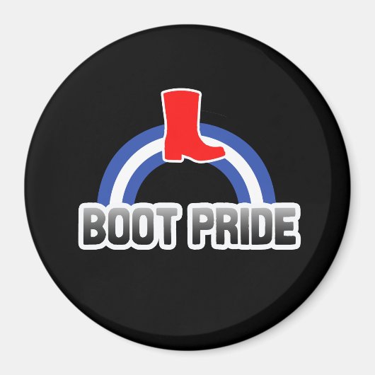 Stiefel-Stolz Magnet (Vorne)