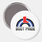 Stiefel-Stolz Magnet (Vorderseite/Rückseite)