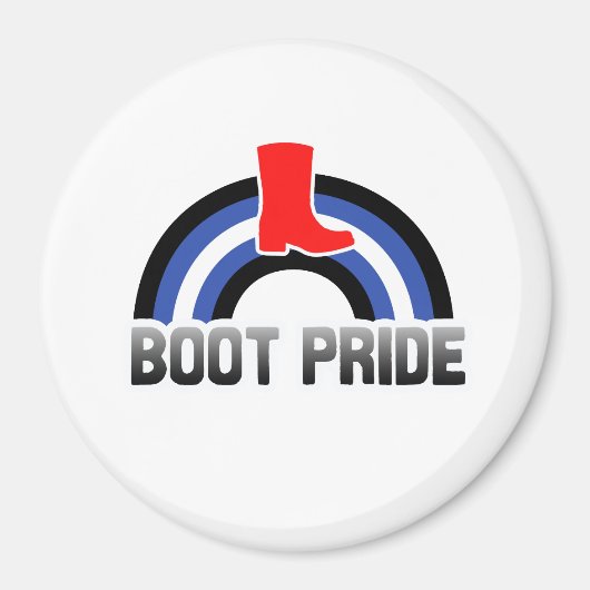 Stiefel-Stolz Magnet (Vorne)