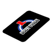 Stiefel-Stolz Magnet (Linke Seite)
