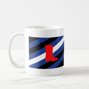 Stiefel-Stolzflagge Kaffeetasse