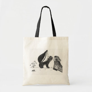 Stiefel-Tasche des Stinktier-<3s Tragetasche