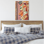 Stiefel überzogene Canvas Leinwanddruck (Insitu (Schlafzimmer))