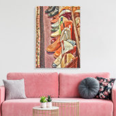 Stiefel überzogene Canvas Leinwanddruck (Insitu (Wohnzimmer))