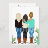 Stiefel und Besties (Vorne/Hinten)