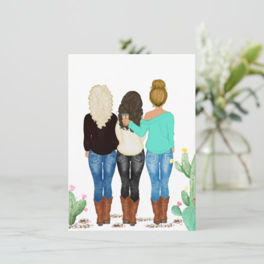 Stiefel und Besties (Stehend Vorderseite)